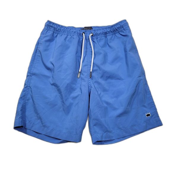 Crown and Ivy Men's Swimming Trunks Shorts Blue S - Picture 1 of 8